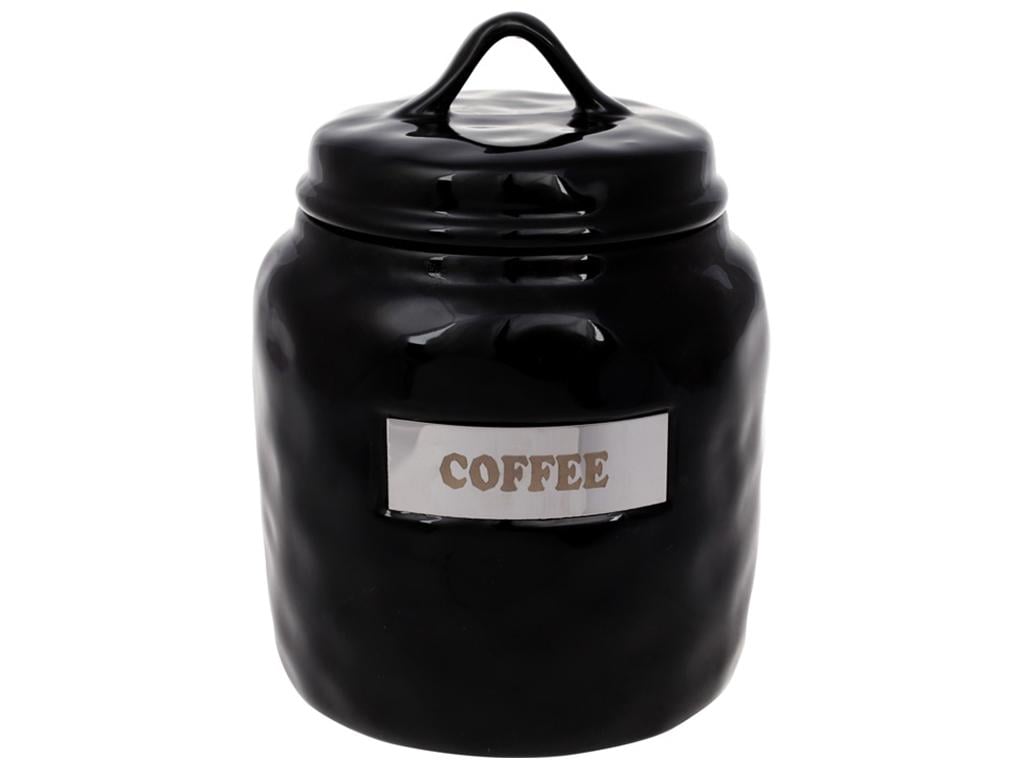 Банка Coffee 1,5 л Черный (BDI-945-323)