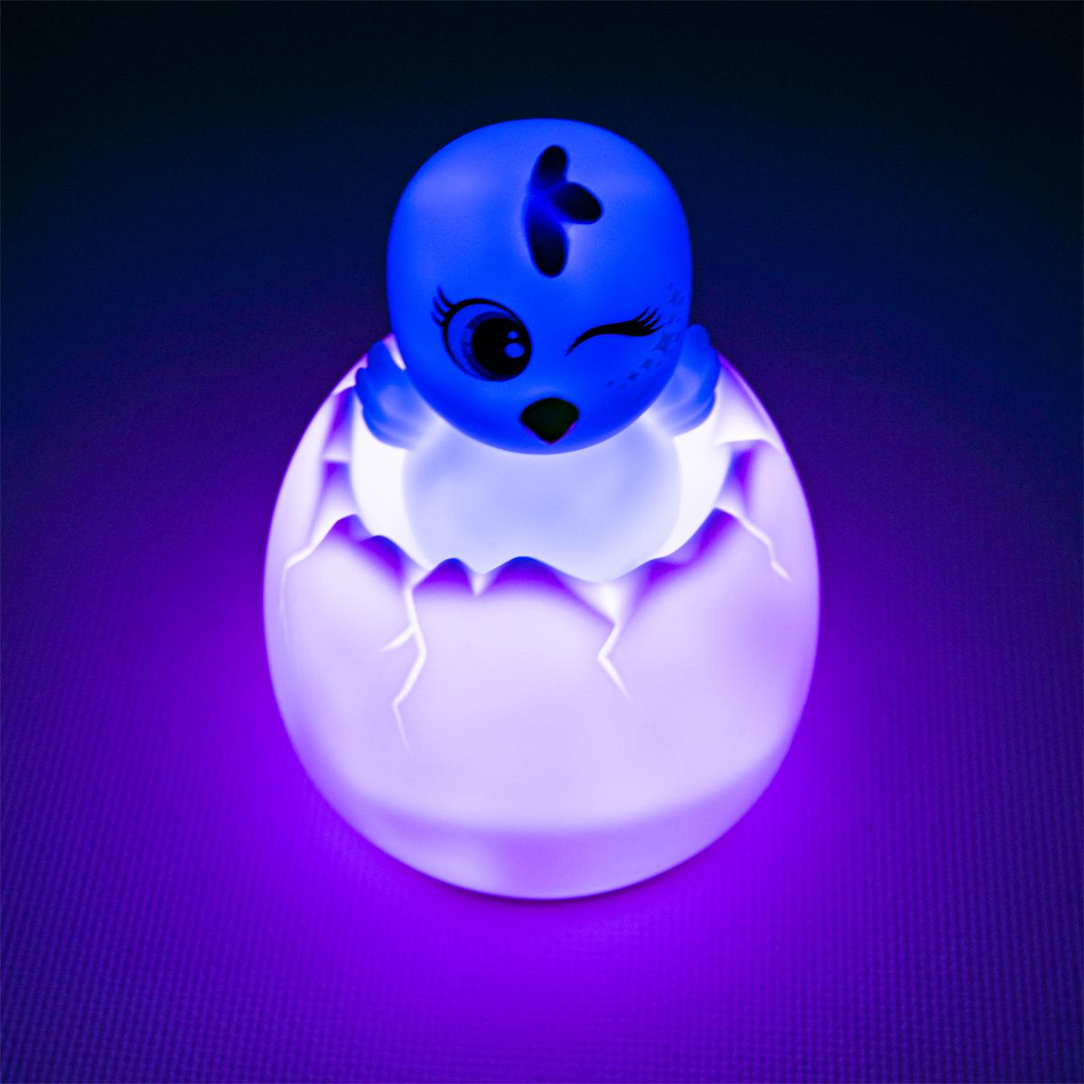 Детский светильник Egg Ball Animal World LED Птенец Синий (1008895-Other-9) - фото 2