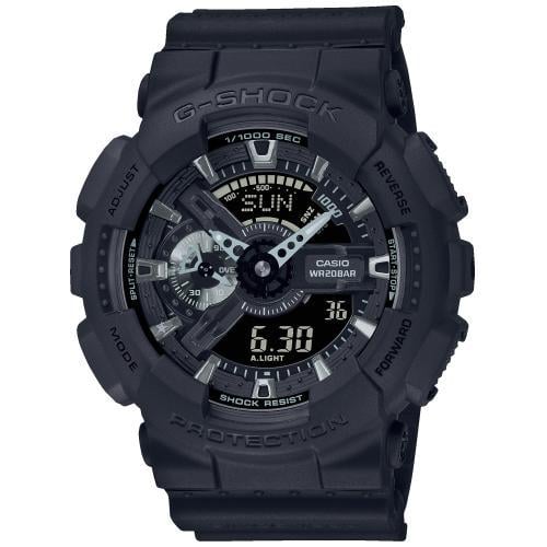 Наручные часы мужские Casio G-Shock GA-114RE-1A ударопрочные с водозащитой 200 м/подсветкой Черный (3089596716)