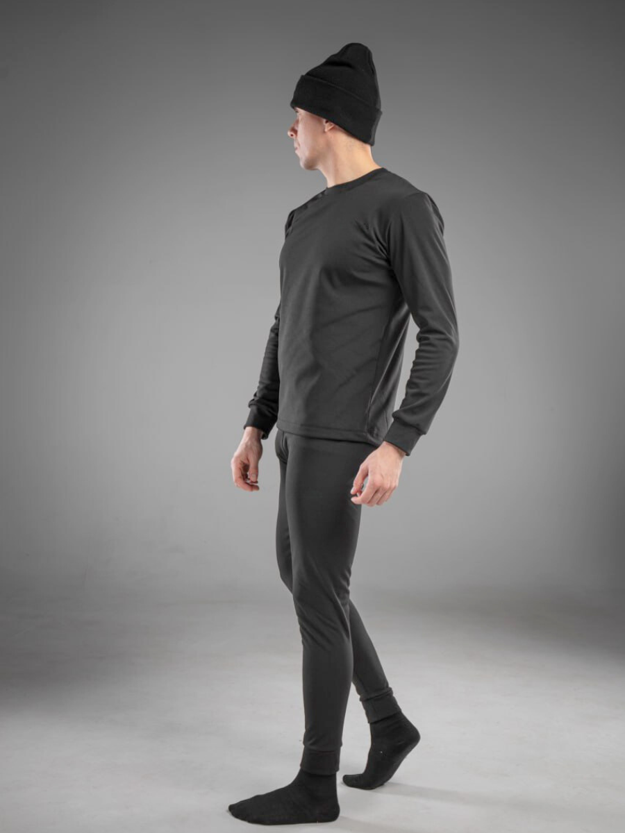 Термобелье мужское на микрофлисе термолонгсливы/термокальсоны М Черный (8199445288) - фото 6 Термобелье мужское на микрофлисе термолонгсливы/термокальсоны М Черный (8199445288) - фото 6