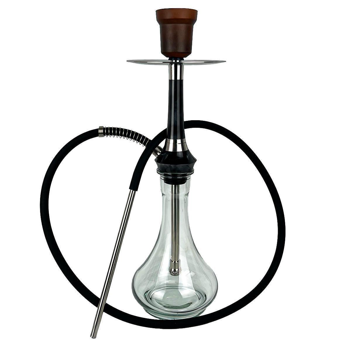 Кальян Totem Hookah Monolit Optima Space Black Drop Clear