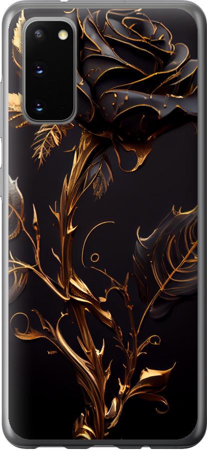 Чехол на Samsung Galaxy S20 Роза 3 (5552t-1824-42517)