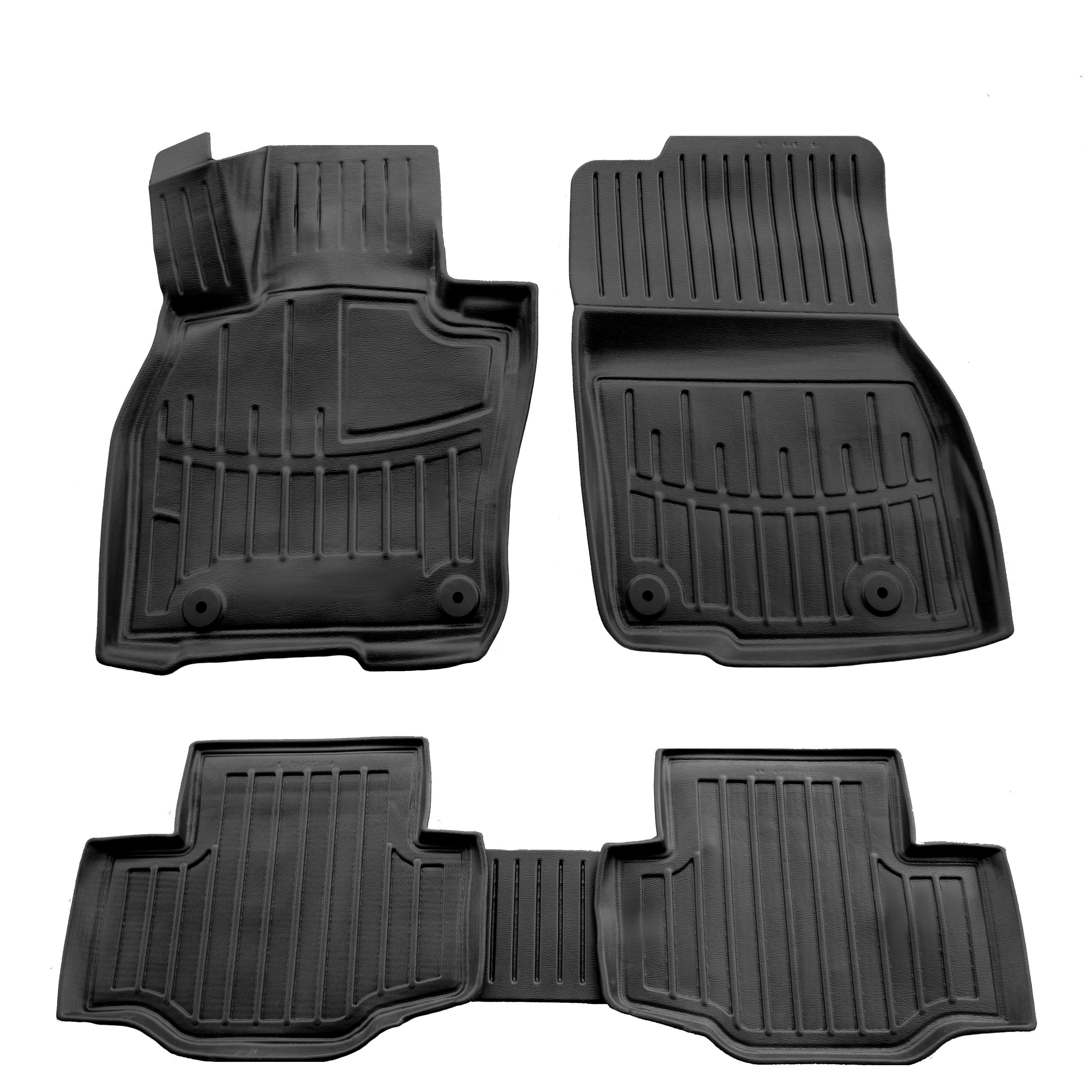 Коврики Stingray 3D для Mazda CX-90 полиуретан 5 шт. Черный (158294)