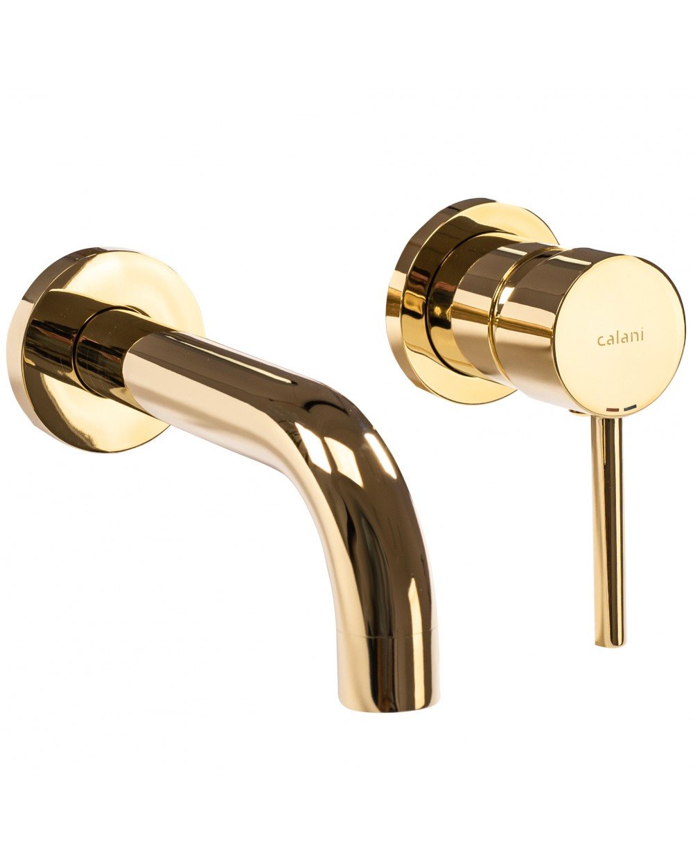 Смеситель скрытого монтажа Calani Nexos для умывальника Золотой