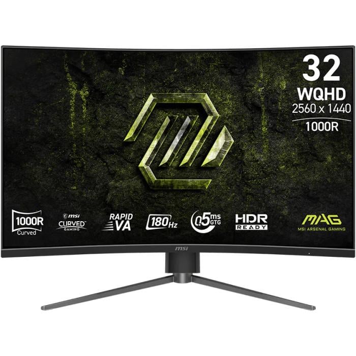 Монитор игровой изогнутый MSI MAG 325CQPF E18 Black (35575352)