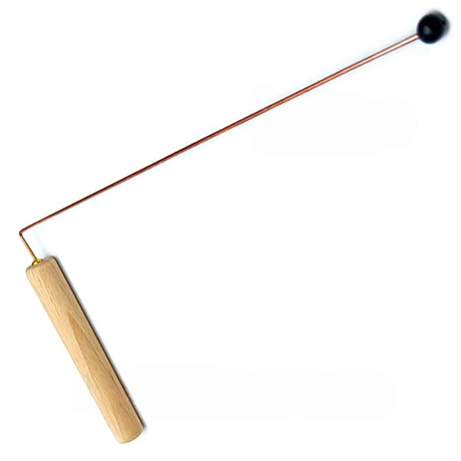 Рамка биолокационная медная прямая с шунгитом лозоходческая для поиска воды (87246)