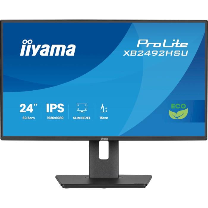 Монитор Iiyama ProLite XB2492HSU-B1 IPS 1920x1080 120 Гц 300 кд/м2 23,8" Black (32202129)