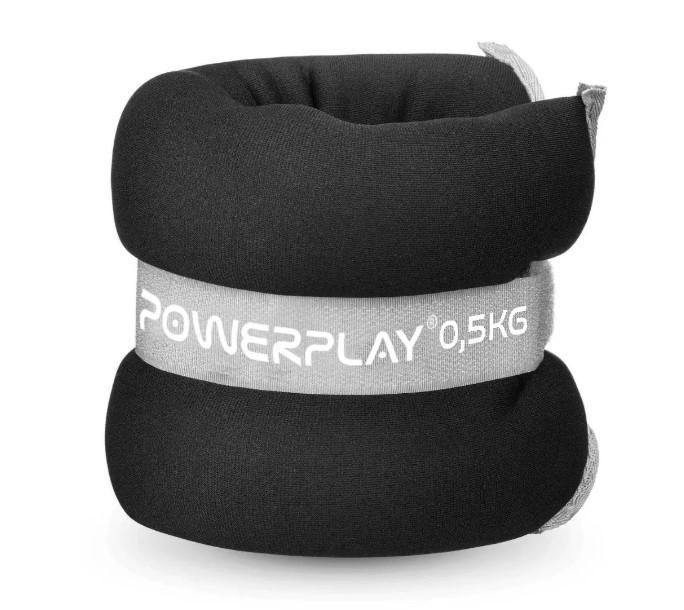 Утяжелители-манжеты для ног и рук PowerPlay PP-4349 Ankle/Wrist Weights 2 шт. 1 кг Черный (PP_4349_Black_1) - фото 5 Утяжелители-манжеты для ног и рук PowerPlay PP-4349 Ankle/Wrist Weights 2 шт. 1 кг Черный (PP_4349_Black_1) - фото 5