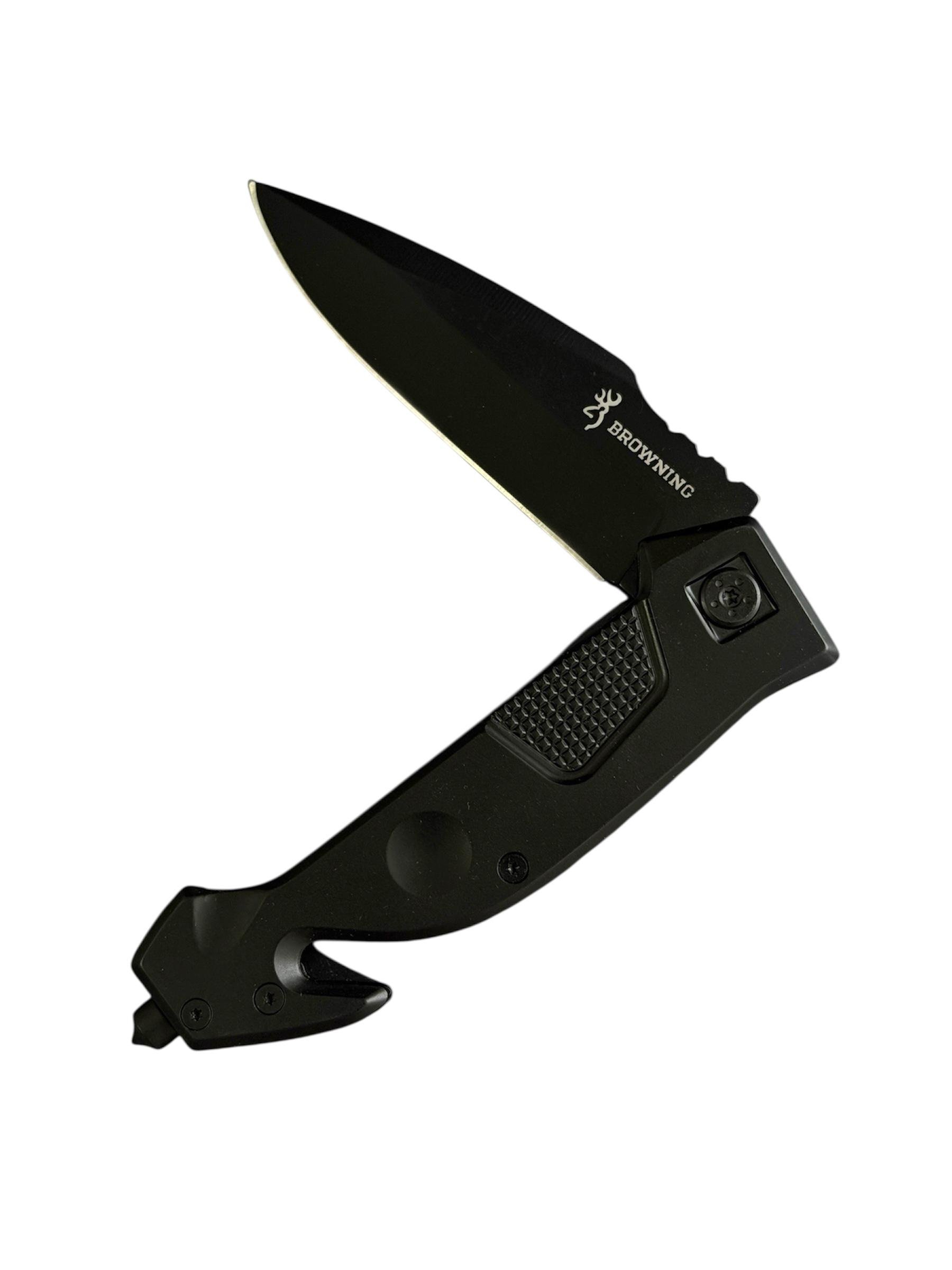 Нож складной 2-2428А сталь 65х13 KN1161 туристический