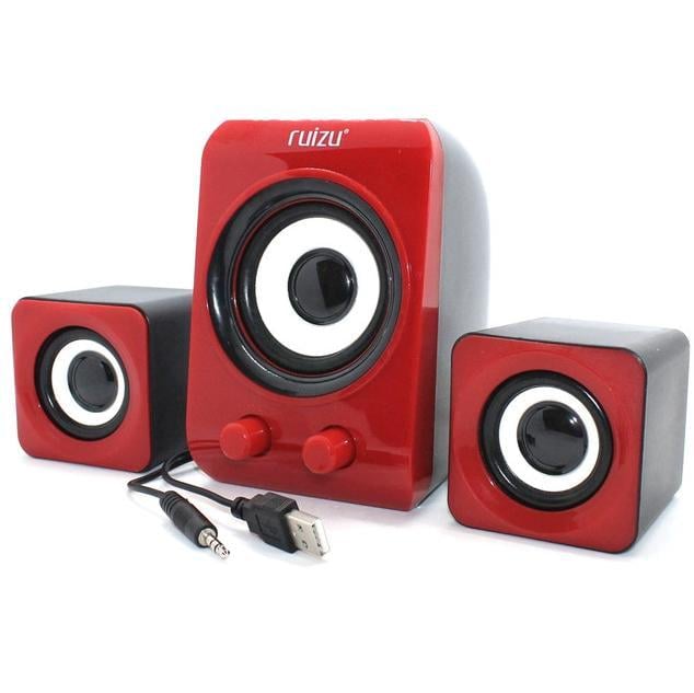Акустическая система для персонального компьютера Usb RUIZU G33 Red
