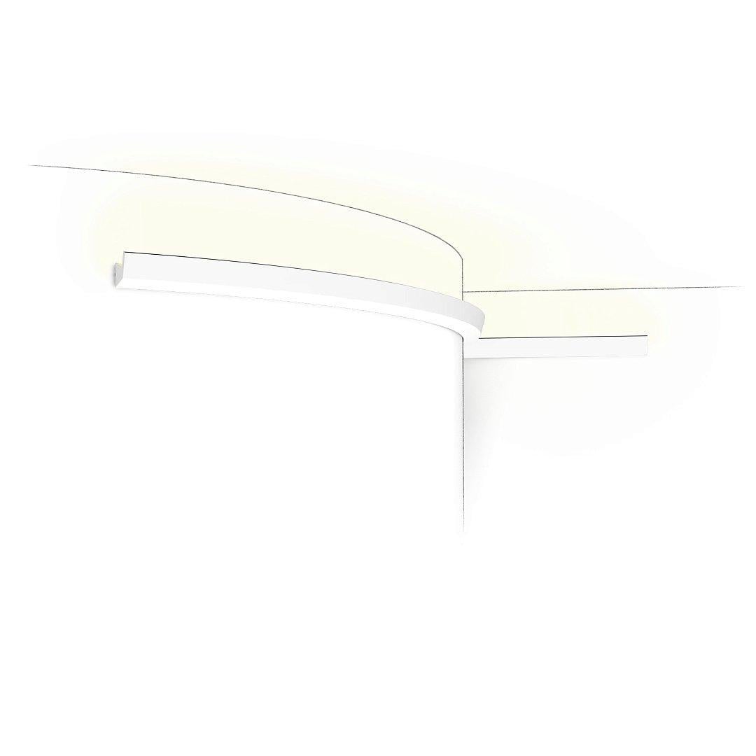 Карниз дюрополимерный Orac Decor CX189 гибкий 27х27x2000 мм (29084361)