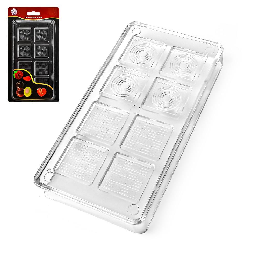 Форма для шоколада акрил 8 шт. 9,5х18 см (R92201)