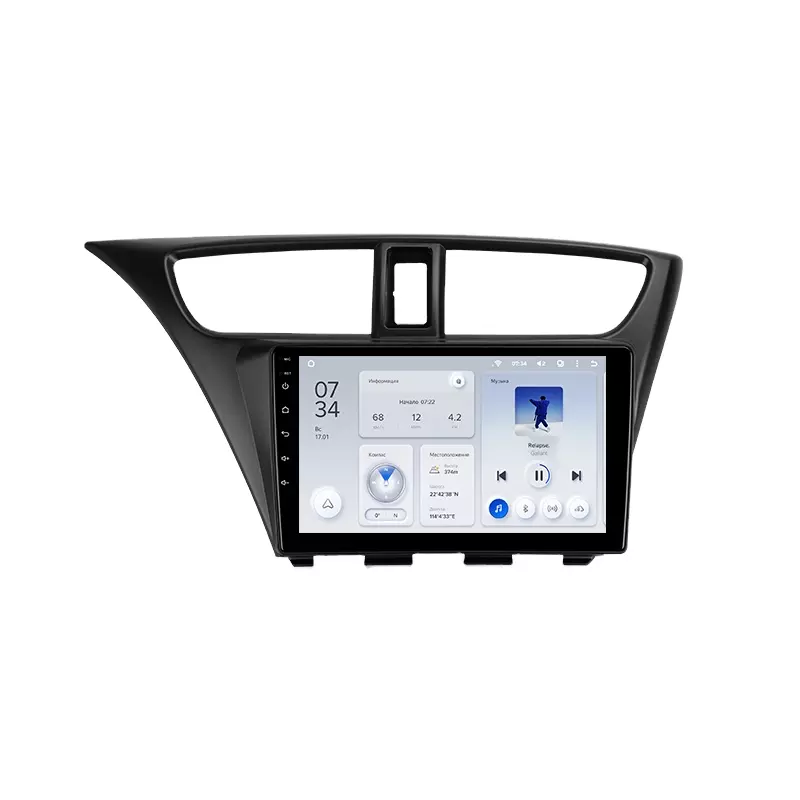 Автомагнитола штатная Teyes X1 для Honda Civic 9 FK FB 2012-2017 Android (1648806982)