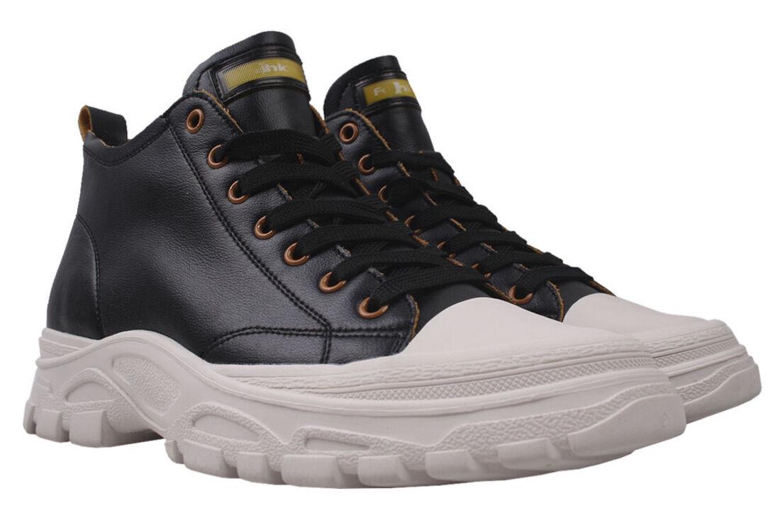 Кеди жіночі Berkonty зі шкіри Чорний (235-20DHC 38)