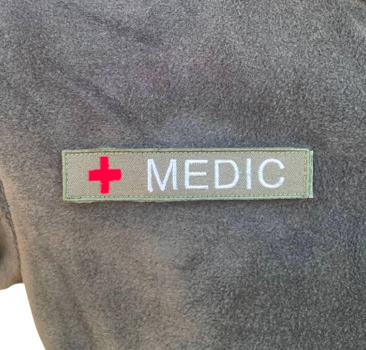 Нашивка-шеврон “MEDIC” Олива