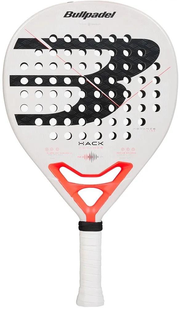 Ракетка для падел-теніса Bullpadel HACK Advance 2026 Білий