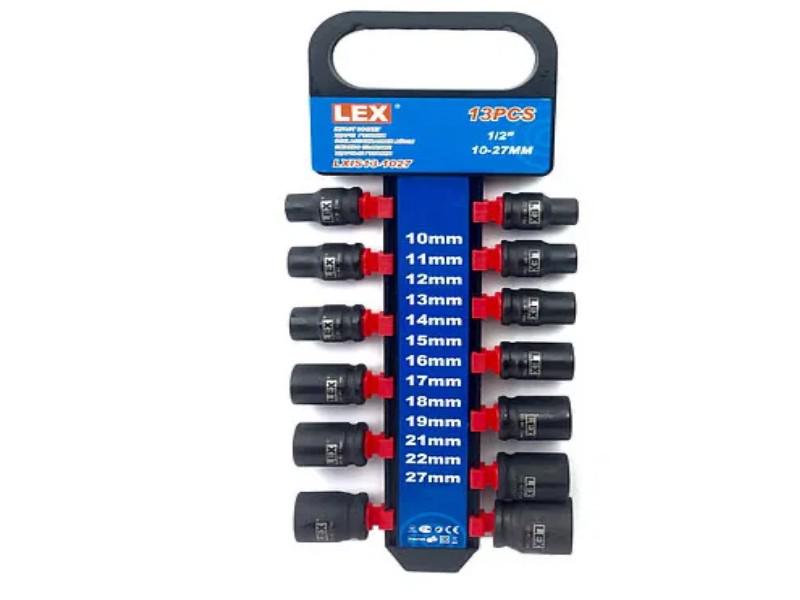 Набір головок LEX LXIS13 ударні 10-27 мм (10215) - фото 2