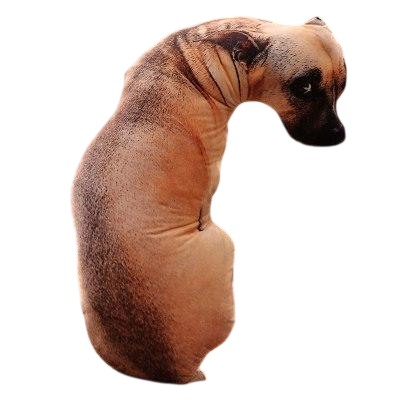 М'яка подушка-іграшка Аліна собака 3D (1441108487)