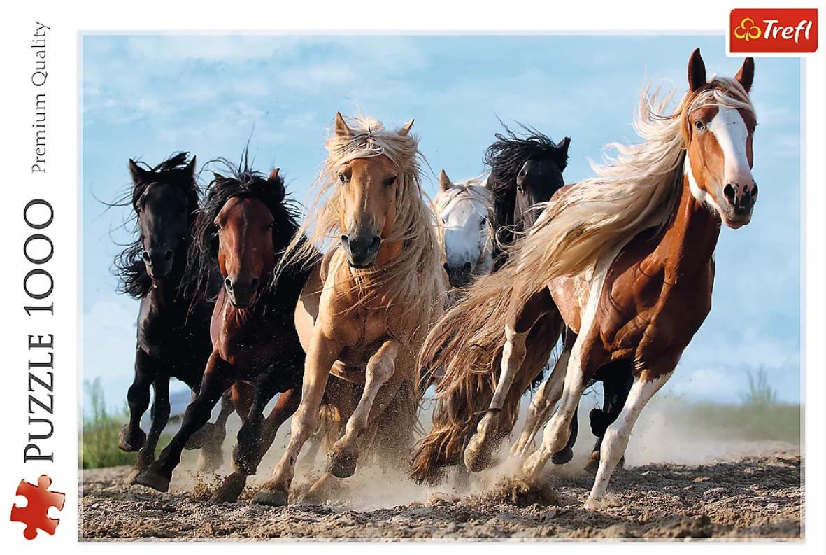 Пазл Trefl Скачут кони 1000 эл.