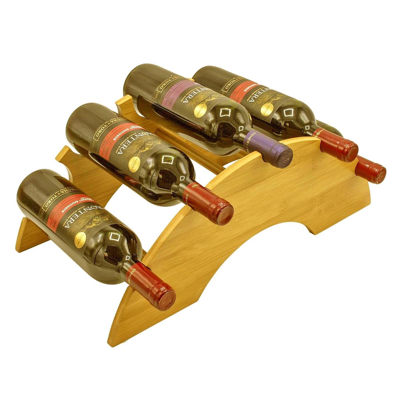 Полка для вина настольная Энсли 5 Карри (Впс-500903)