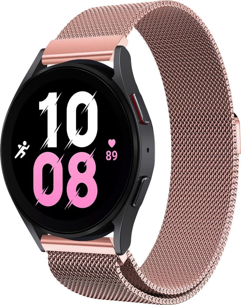 Ремешок Миланская петля Milano для Galaxy Watch 5 44 мм Pink (29181-31) Ремешок Миланская петля Milano для Galaxy Watch 5 44 мм Pink (29181-31)