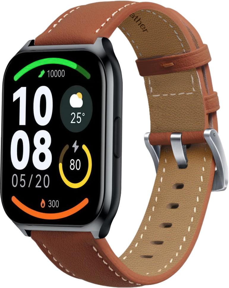 Ремінець шкіряний Folsa для Haylou Watch 2 Pro LS02 Pro Brown (40797-30)