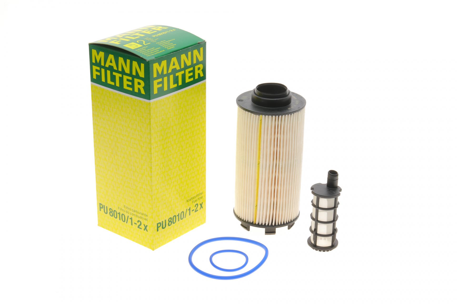 Фильтр топливный Mann-Filter для MB Actros/Atego 11- 5,2D-7,7D OM936 (PU 8010/1-2 X)