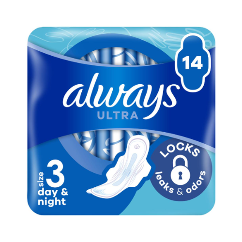 Прокладки гігієнічні Always Ultra День та Ніч 14 шт. (4015400032328)