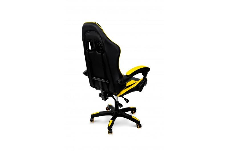 Крісло геймерське Comfort Line Slim Чорний/Жовтий (SLMBY-124132) - фото 3 Крісло геймерське Comfort Line Slim Чорний/Жовтий (SLMBY-124132) - фото 3