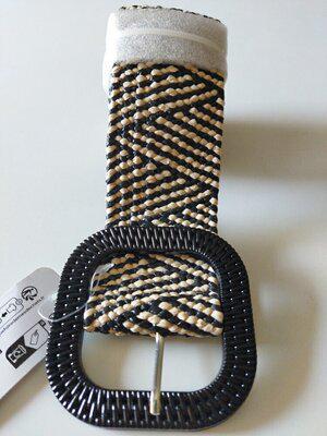 Пояс жіночий Ladies Belt плетений із соломи 105 см