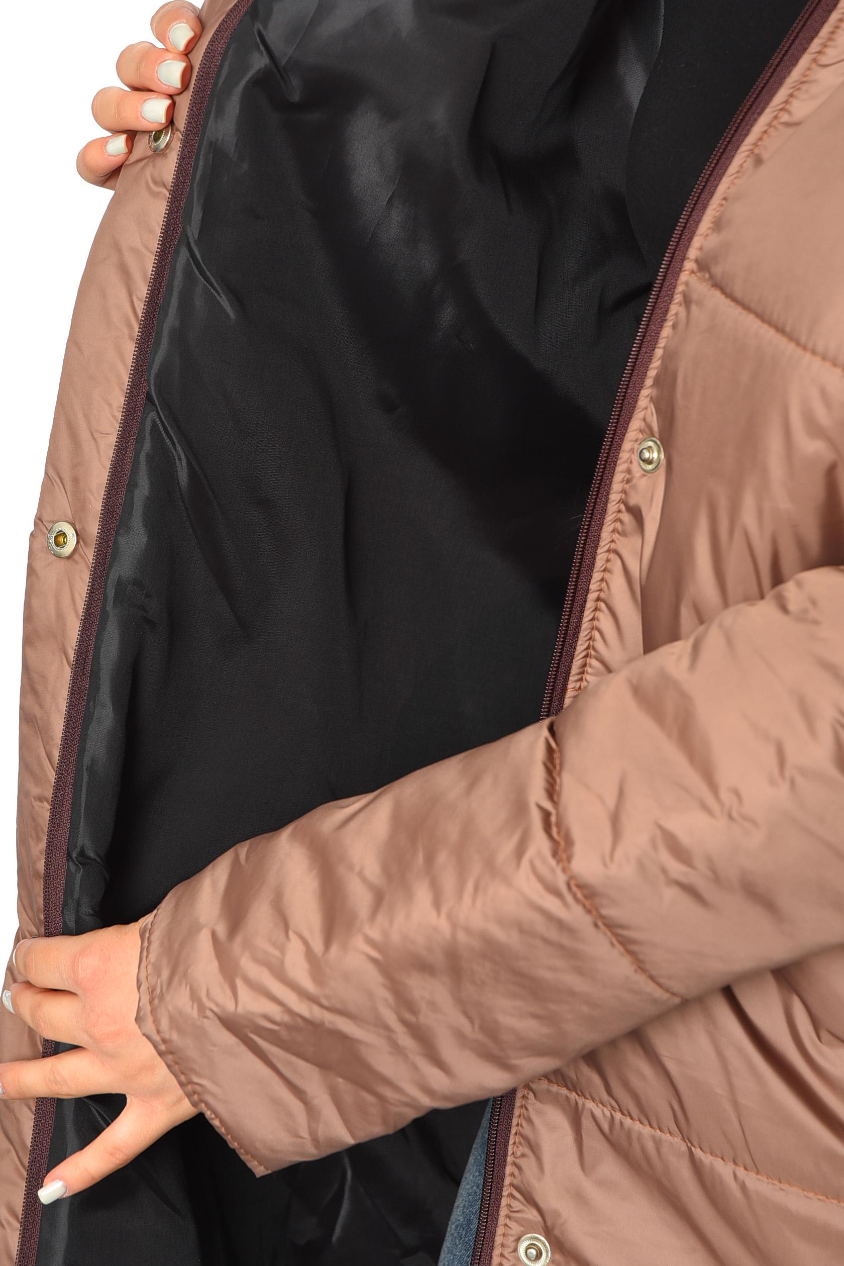 Куртка женская демисезонная M-L Мокко (190234) - фото 4