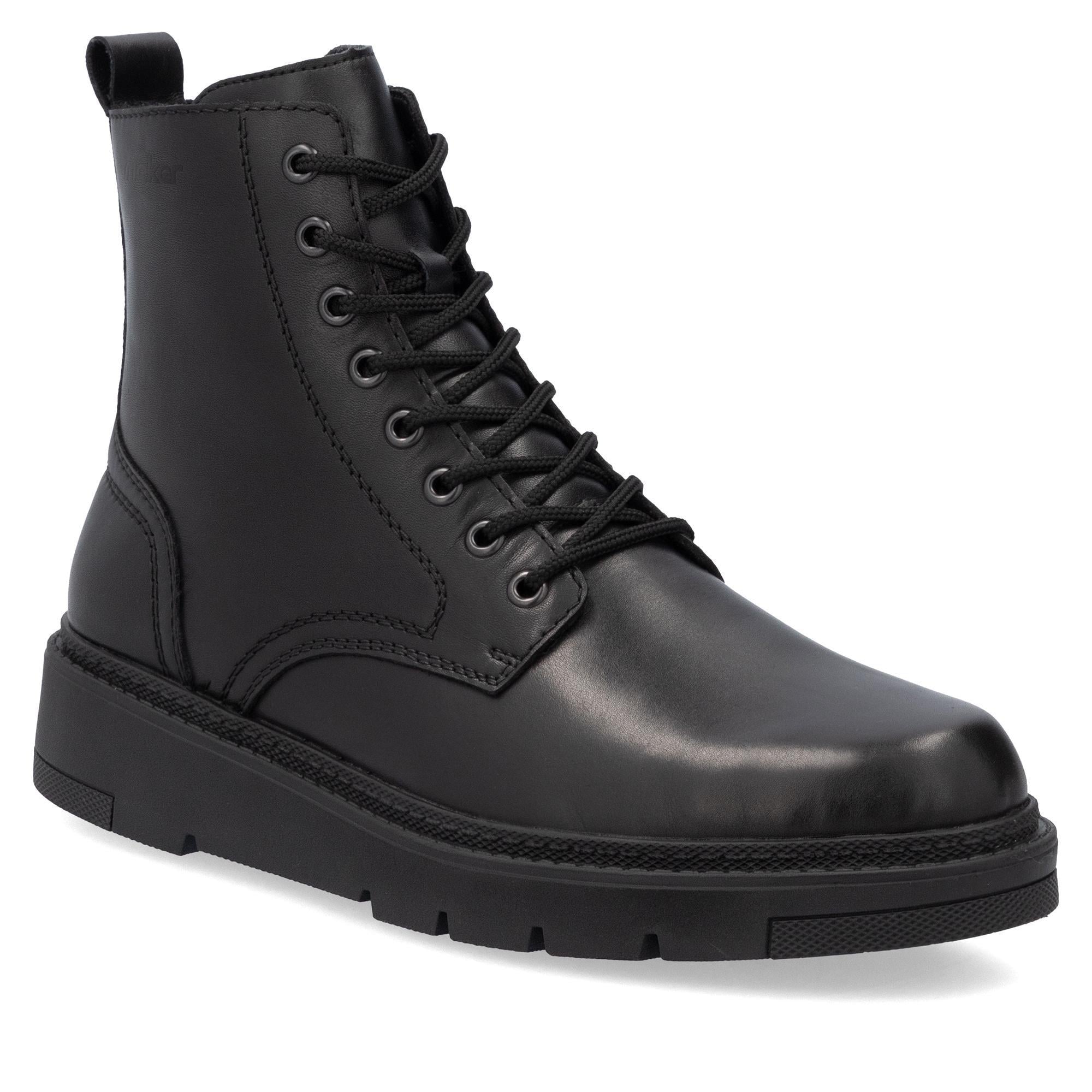 Ботинки мужские зимние RIEKER повседневные р. 44 Черный (13161-44)