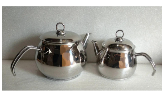 Чайник двухярусный OMS турецкий из нержавеющей стали 1/1,75 л (8012-М) - фото 3