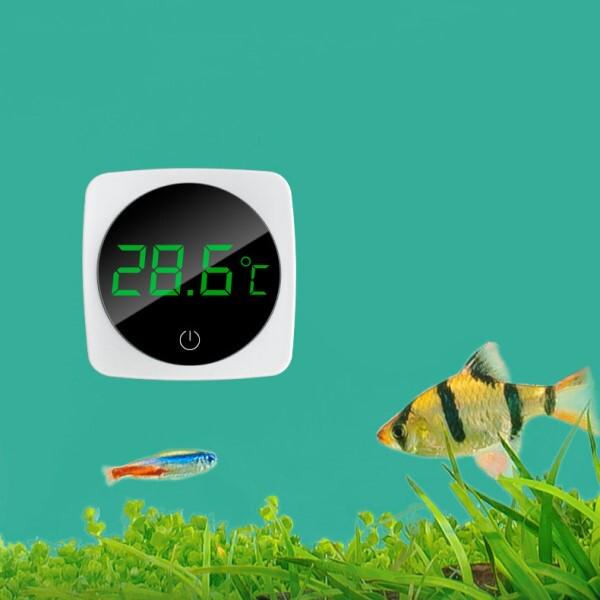 Термометр для акваріума з екраном і підсвічуванням M00672 - фото 3 Термометр для акваріума з екраном і підсвічуванням M00672 - фото 3