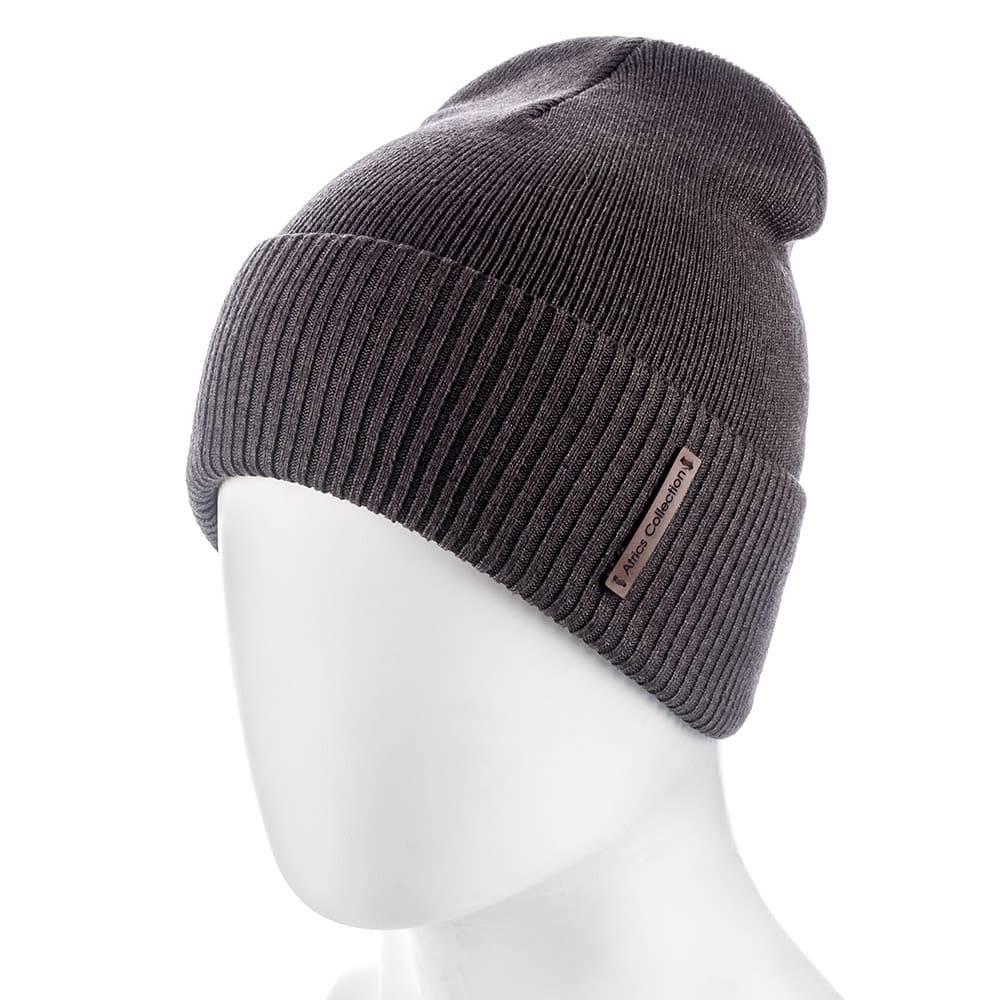 Шапка unisex Actrics UH794 из хлопка Кофейный
