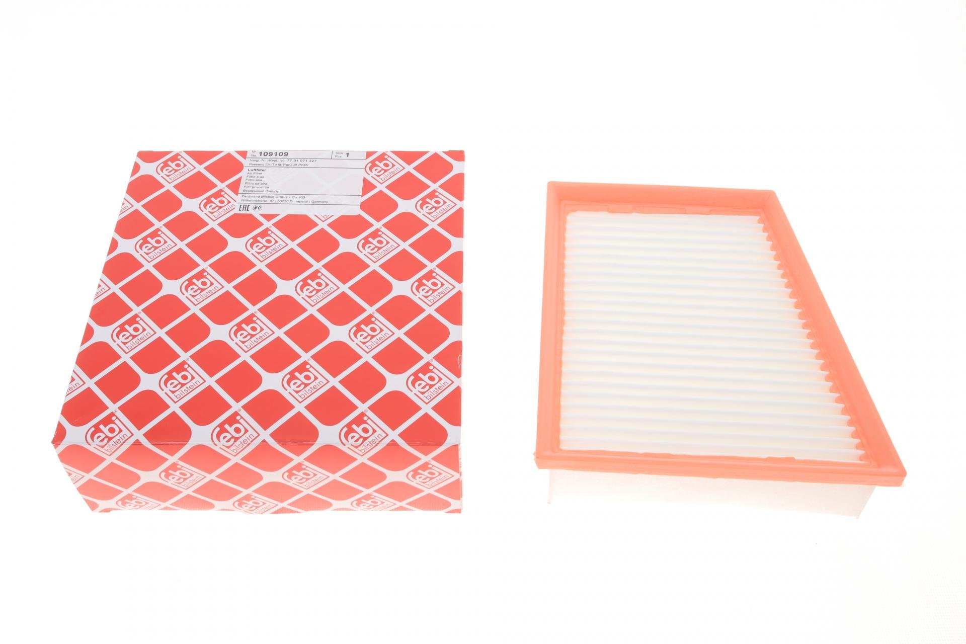 Фильтр воздушный FEBI BILSTEIN для Renault Scenic III/Megane III 2,0 CVT 09- (109109)