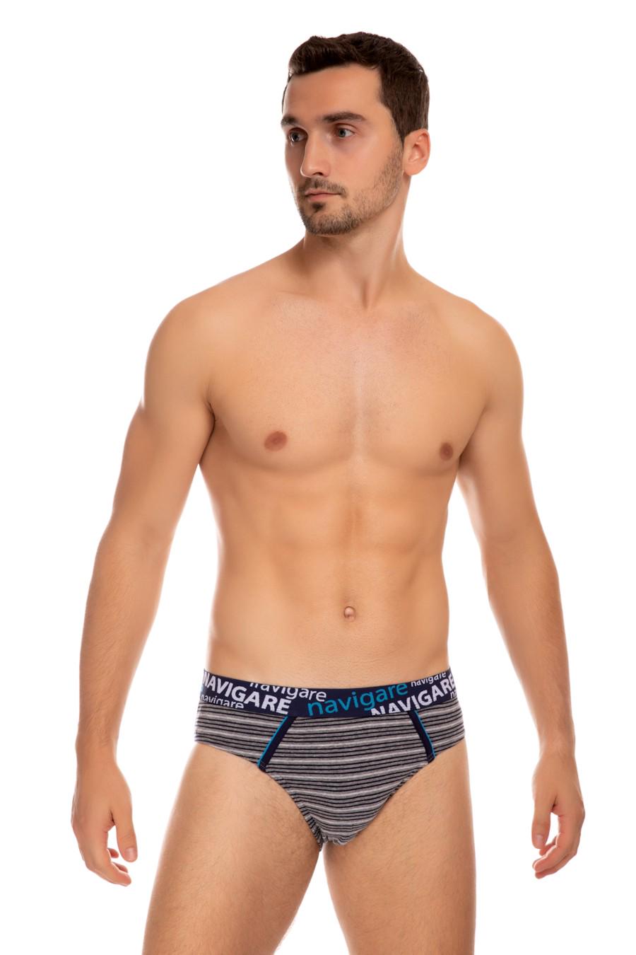 Трусы слип Navigare р. 48/M Серый (60693) Трусы слип Navigare р. 48/M Серый (60693)
