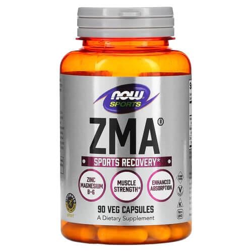Минеральные комплексы NOW ZMA 90 растительных капс. (NOW-02200)