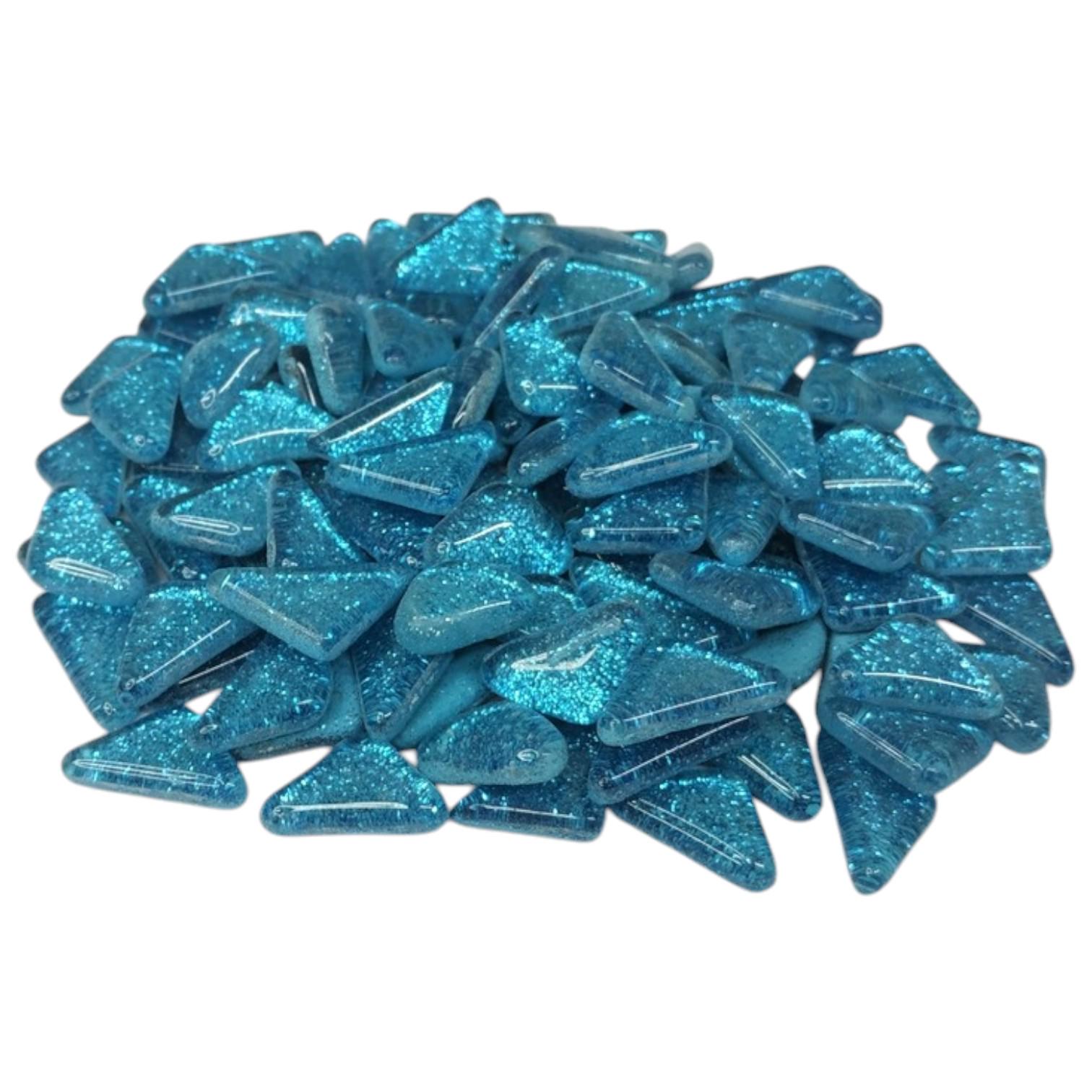 Набор кусочков мозаики треугольные с блестками 4 мм 200 г 150-180 шт. Темно-синий (7782) Набор кусочков мозаики треугольные с блестками 4 мм 200 г 150-180 шт. Темно-синий (7782)