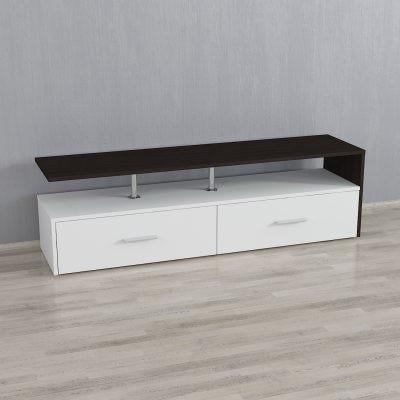 Тумба ТВ Moreli Forte Adela 1400x416x350 мм Венге темный/Белый (id27-0000-88-venge-white)