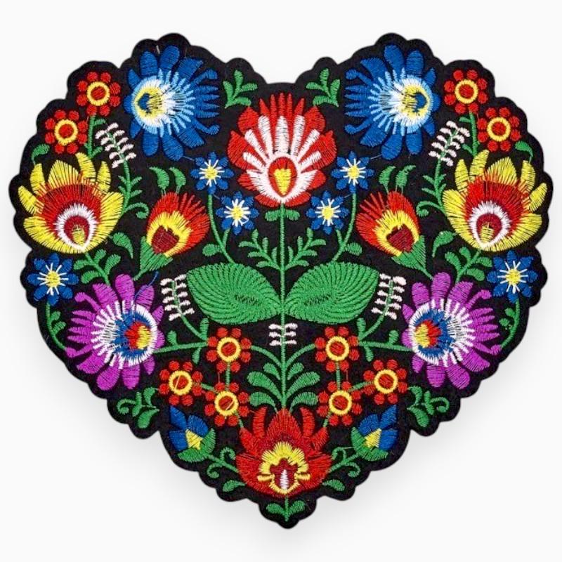 Термоаплікація Petrykivka вишита 18х19 см 1 шт. Різнокольоровий (АК1819С52)