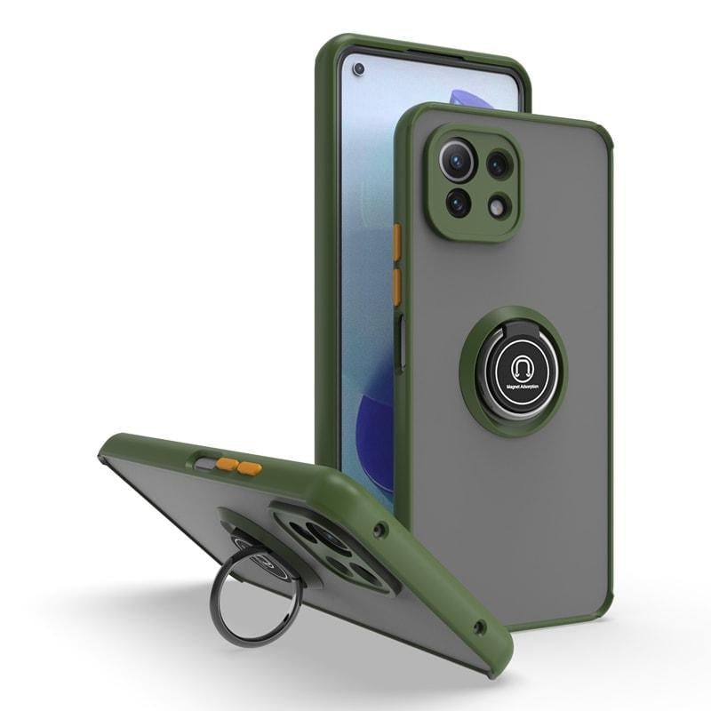 Захисний чохол MatteLuxe Xiaomi Mi 11 Lite 5G (з кільцем) Khaki (34104-17)