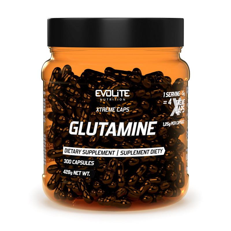 Глютамин Evolite Nutrition Glutamine 1250 мг Extreme 300 капс. (22178-01)