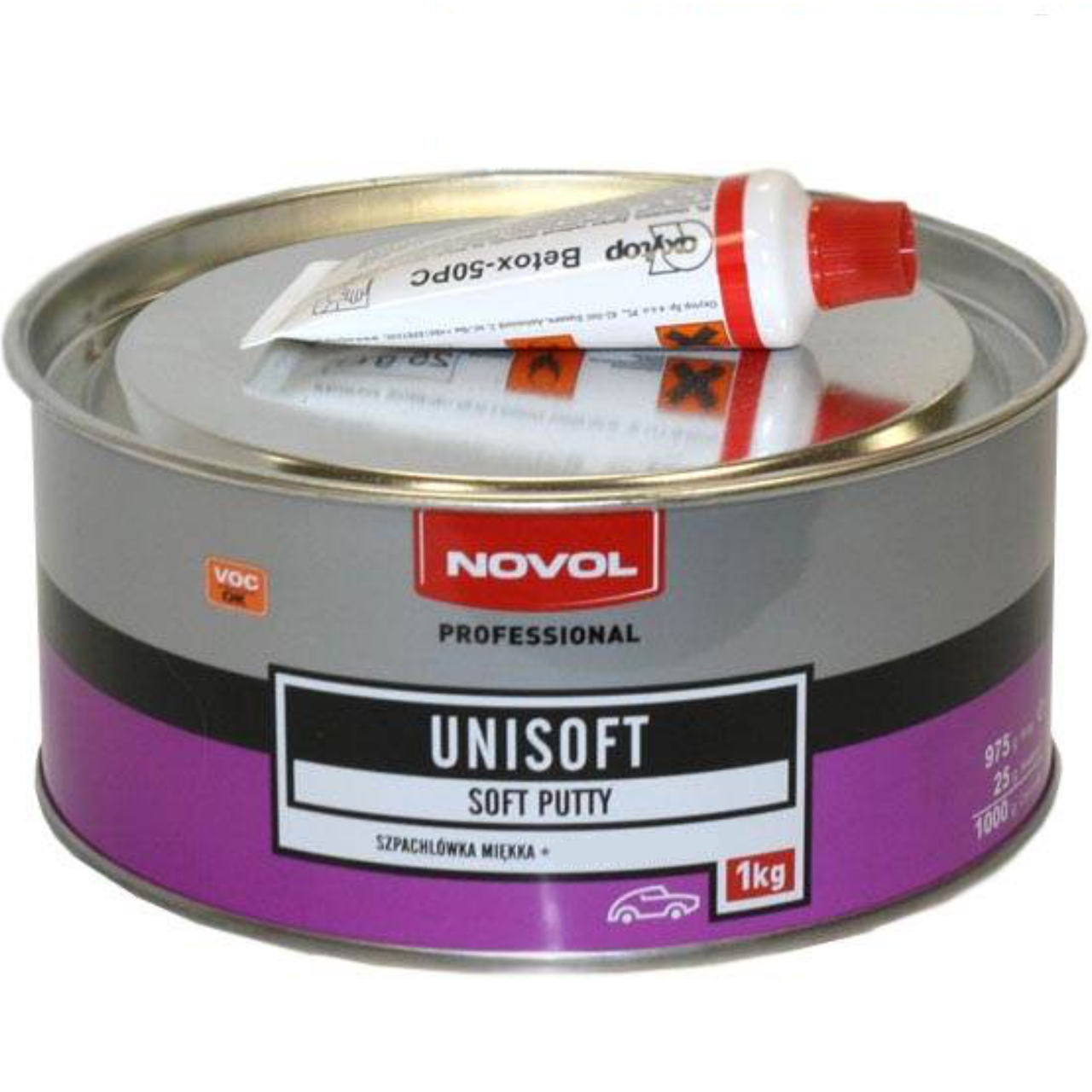 Шпаклевка наполняющая мягкая NOVOL UNISOFT 1 кг