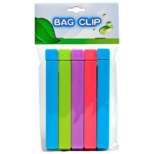 Зажим для пакетов 5 шт. 11,5 см