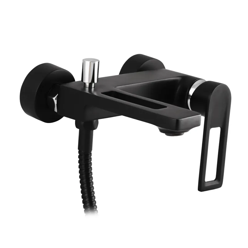 Смеситель для ванны Haiba Foster 009 Черный (HB0966) Смеситель для ванны Haiba Foster 009 Черный (HB0966)