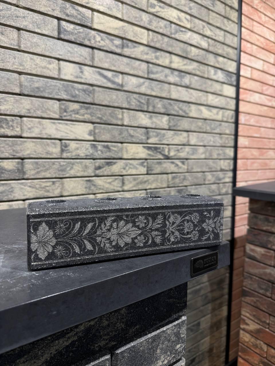 Декоративный кирпич Brickland с гравировкой украинского орнамента - фото 3 Декоративный кирпич Brickland с гравировкой украинского орнамента - фото 3