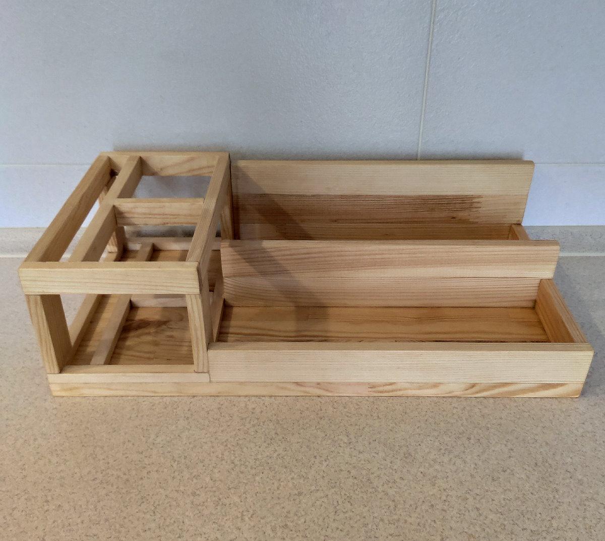 Органайзер для косметики деревянный (2087890653) - фото 2 Органайзер для косметики деревянный (2087890653) - фото 2