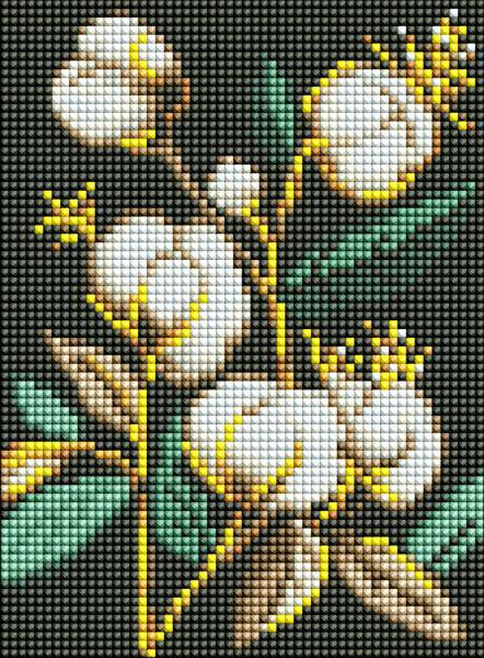 Алмазная мозаика Идейка Белоснежный хлопок 15х20 см (Id-AMM1003)