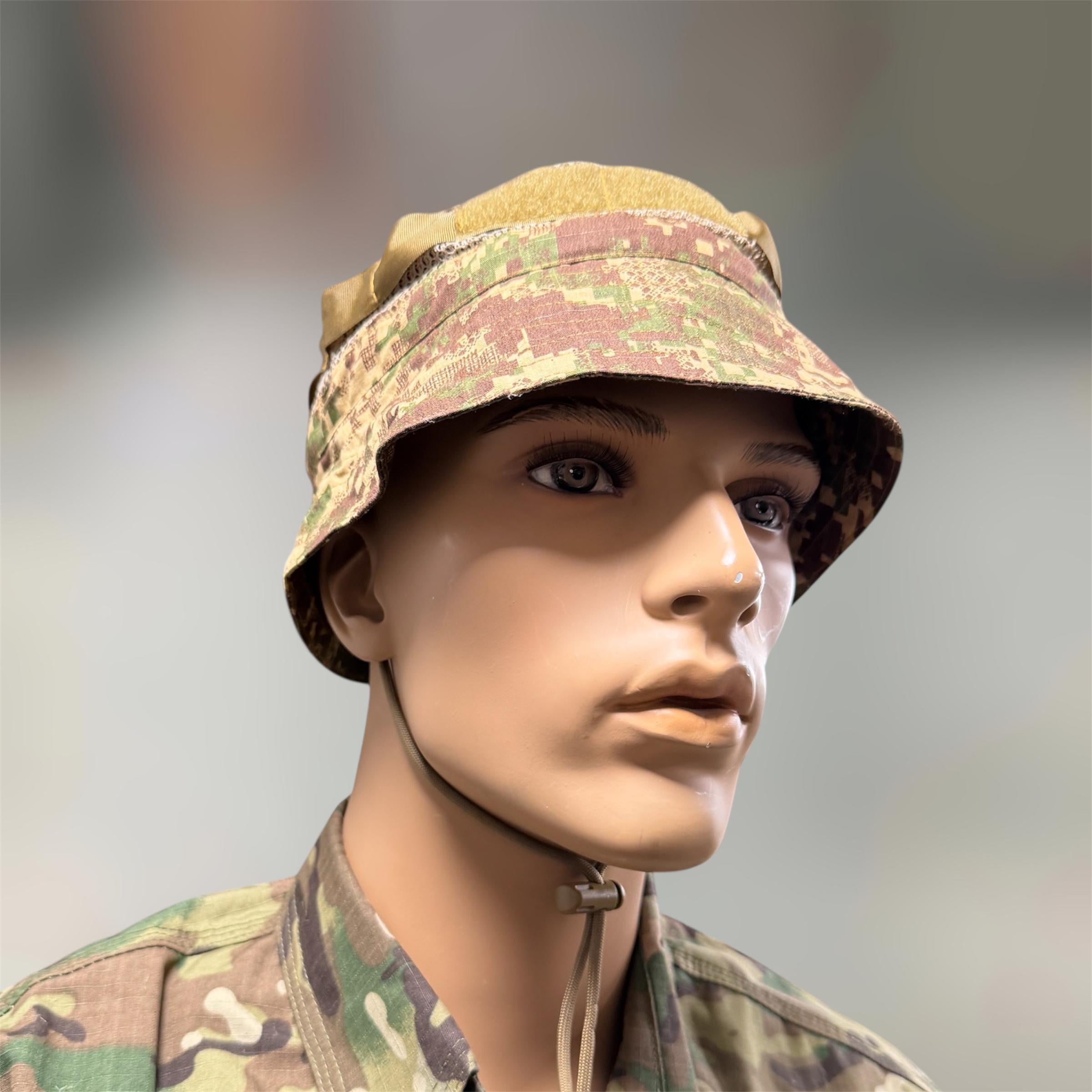 Панама с сеткой тактическая WinTac рип-стоп XL Хищник (247553)